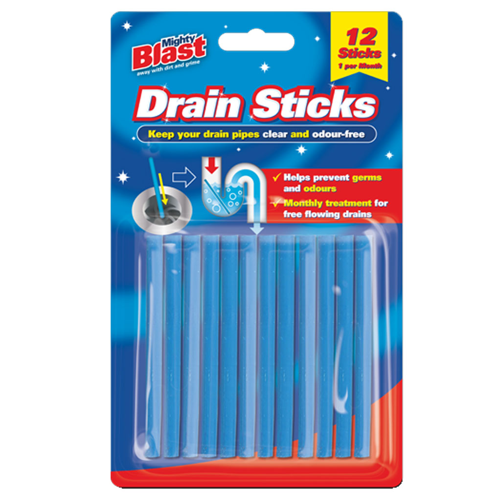 Drain Cleaning Sticks 12Kpl
